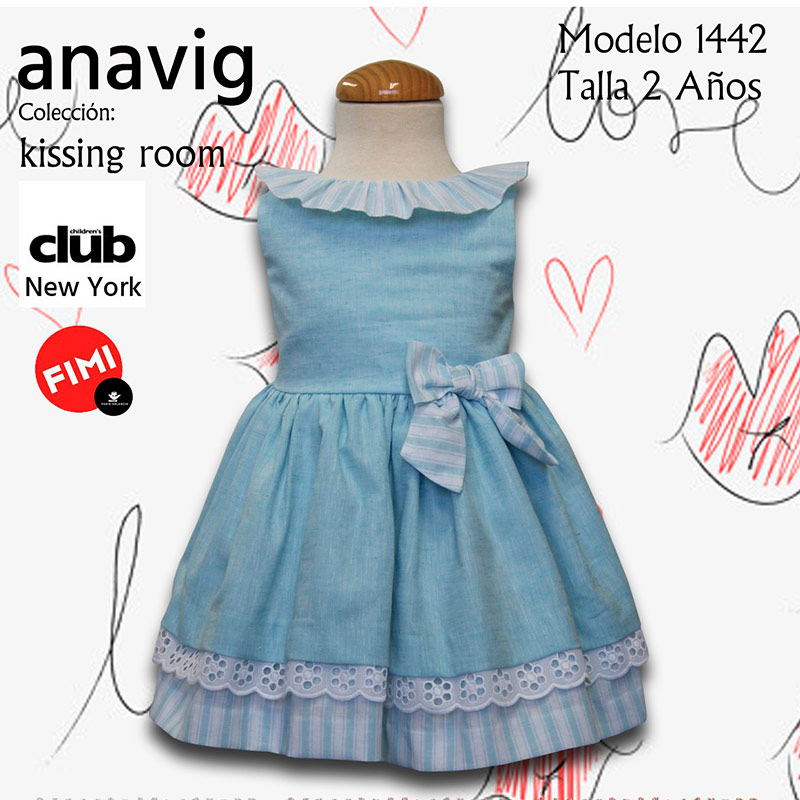 Vestido 144220. Vestidos de vestir ni a y beb primavera verano